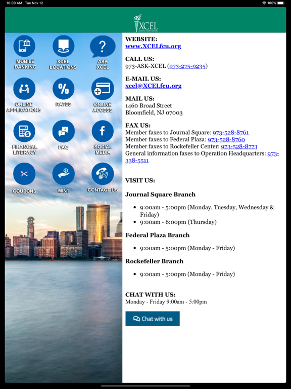 Screenshot #4 pour XCEL FCU Mobile Application
