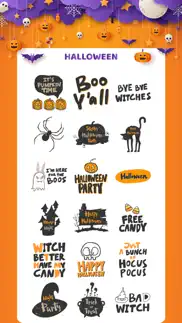 200+ best halloween stickers iphone screenshot 1