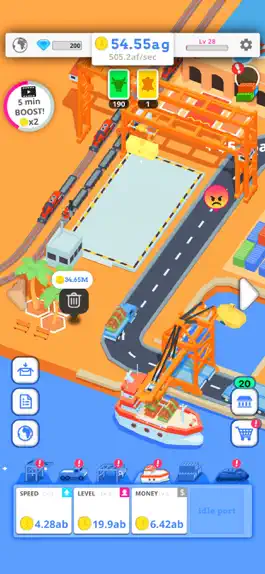 Game screenshot Idle Port - Sea game hack