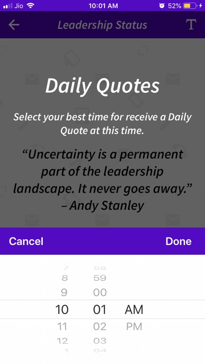 Leadership Status - 2019