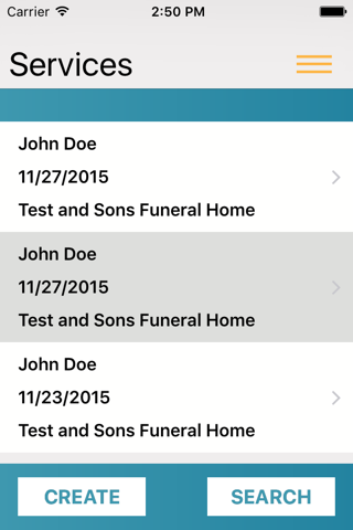 FuneralCall On The Go screenshot 3