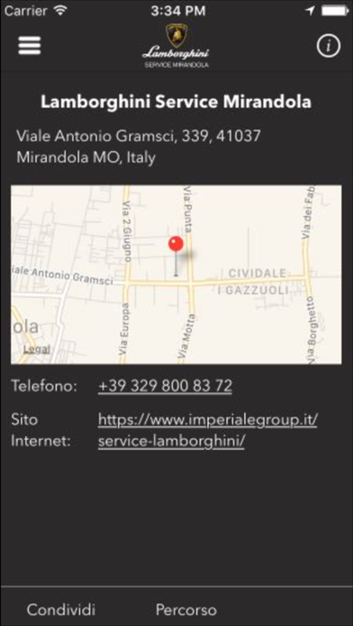 Lamborghini Service Mirandola screenshot 3