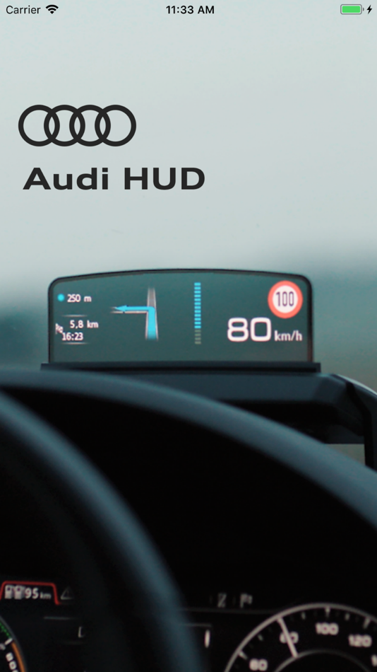 #1. Head-up Display (iOS) 由: AUDI AG