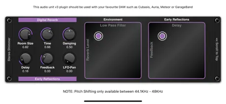 Shimmer AUv3 Audio Plugin