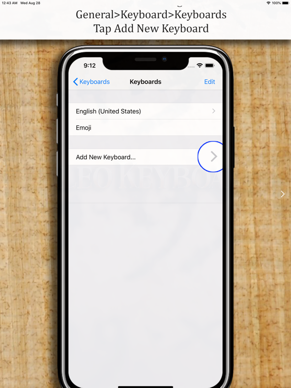 Screenshot #5 pour Paleo Keyboard