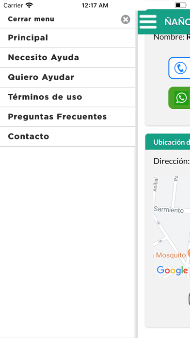 App screenshot