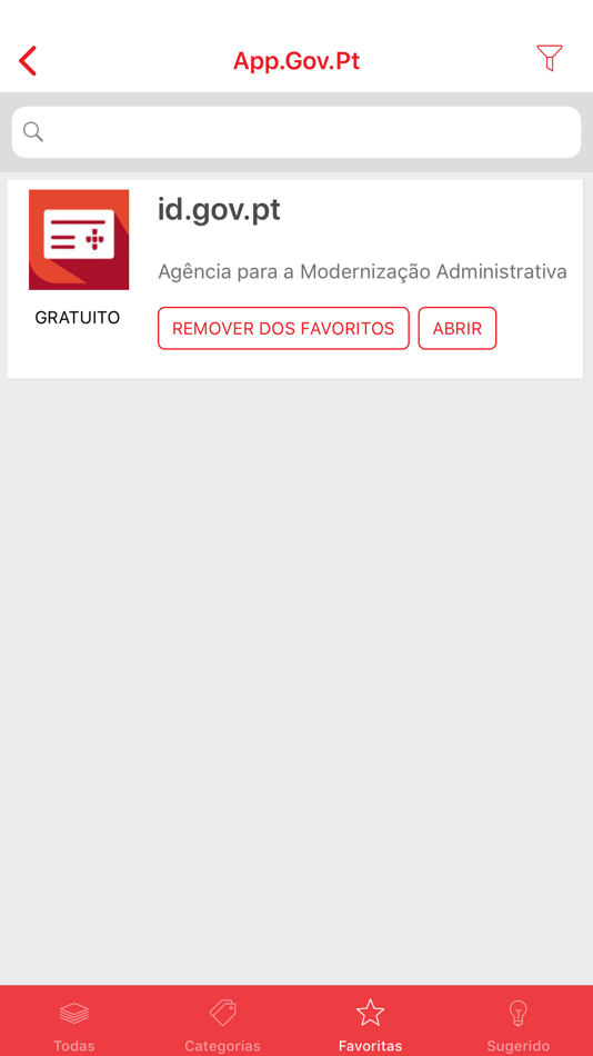 #2. App.Gov.pt (iOS) Podle: Agência para a Modernização Administrativa