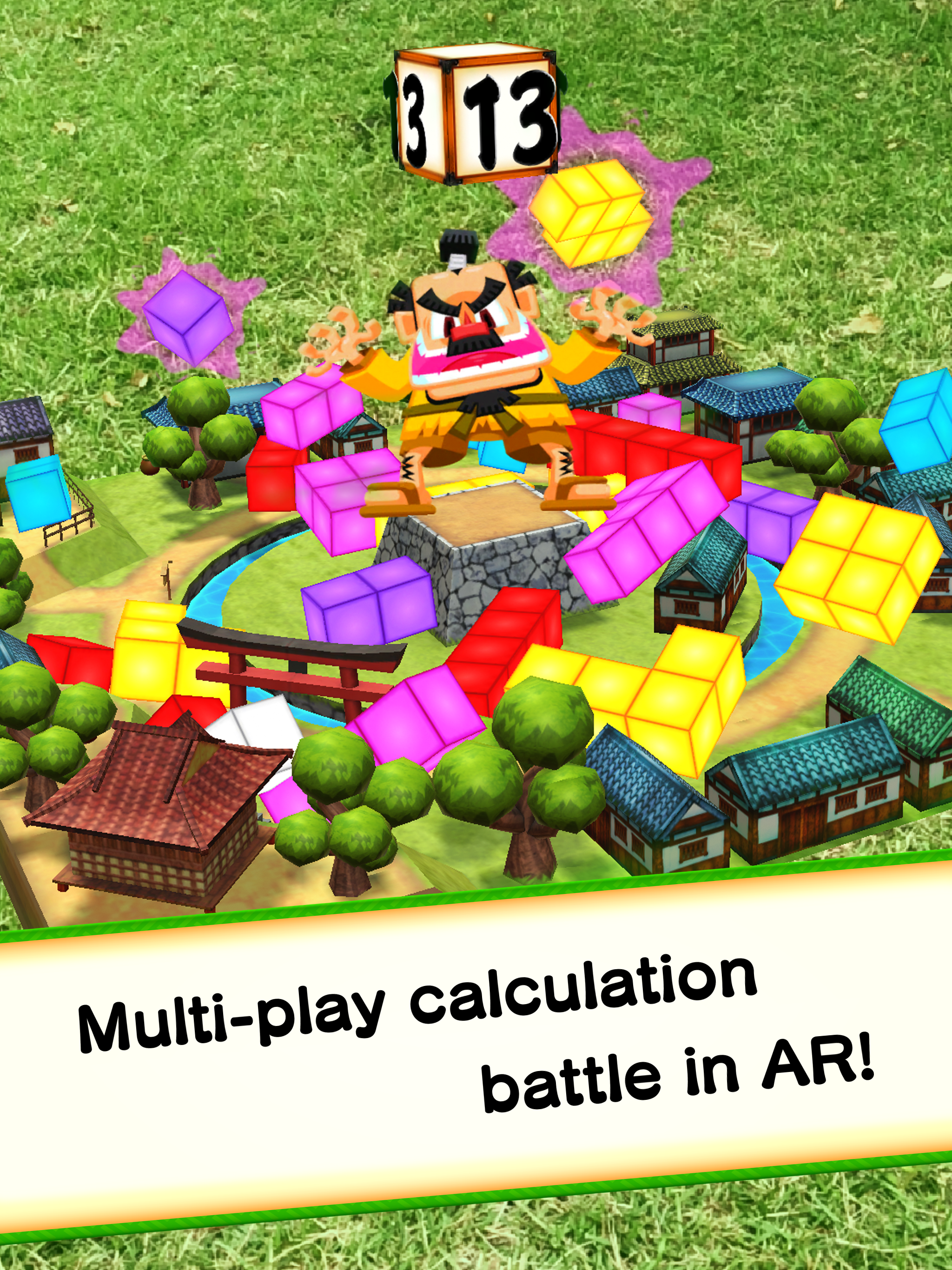 Math Ninja AR - Box Battle -