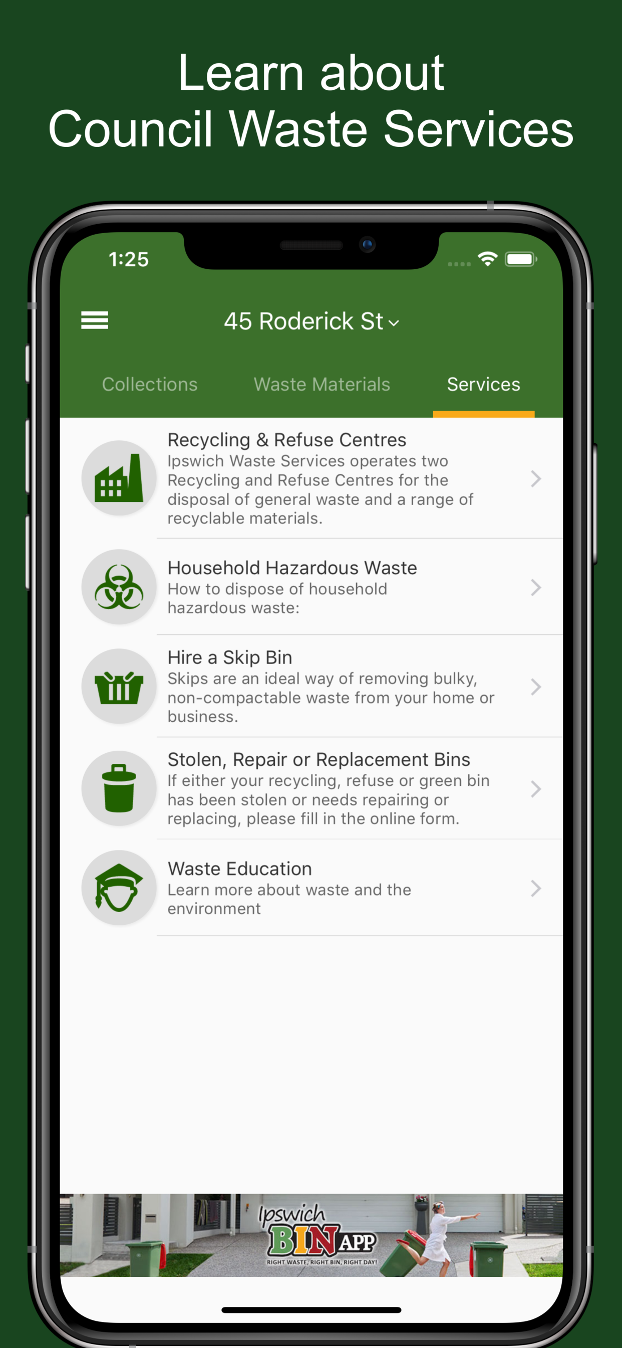 Ipswich Bin App screenshot 3