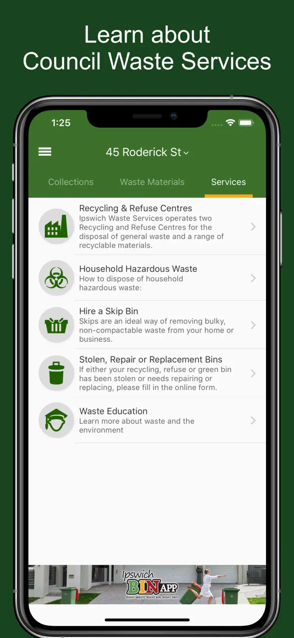 #3. Ipswich Bin App (iOS) Göre: Socket Software Pty Ltd