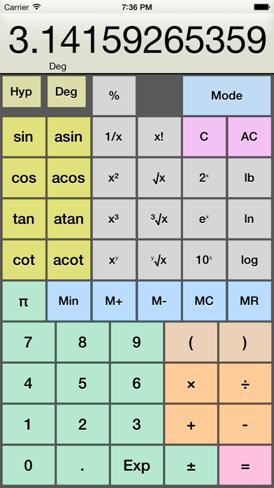 Screenshot #1 pour Kalkulilo (Calculator)