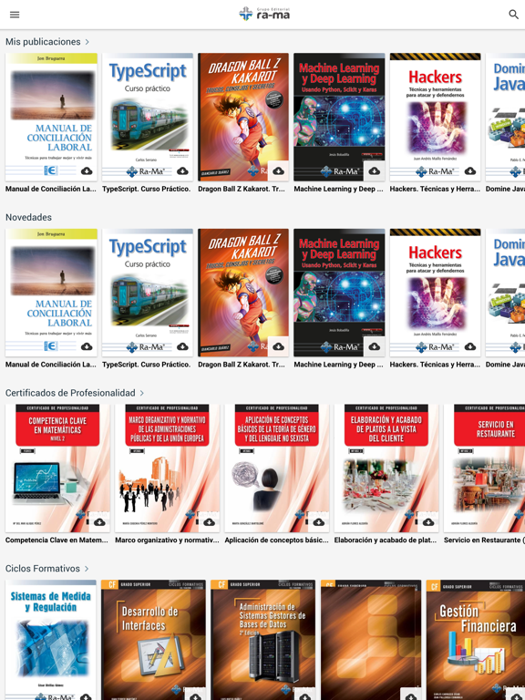 Screenshot #4 pour Grupo Editorial RA-MA