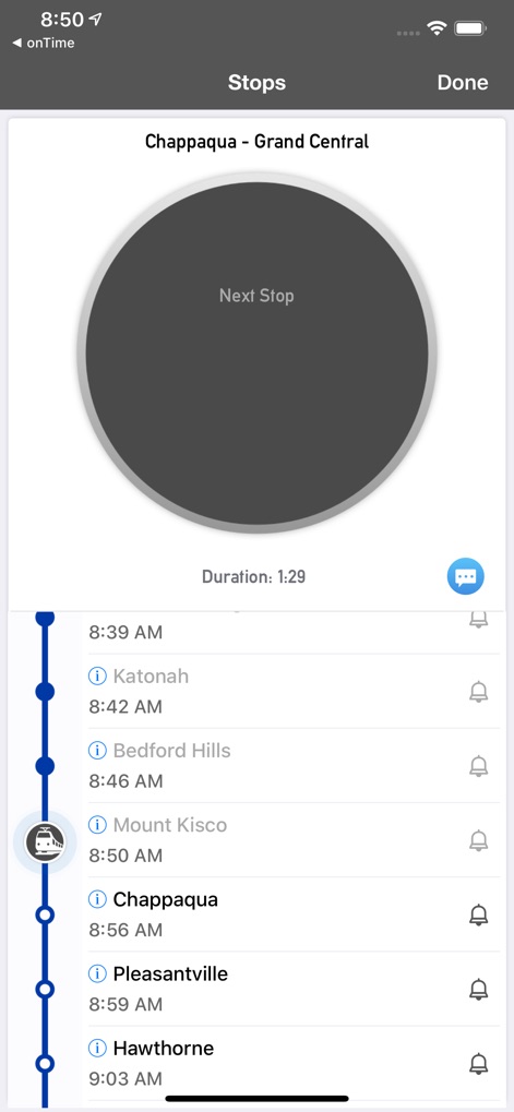 onTime : MNR - MetroNorth Rail - Navigation App | MWM