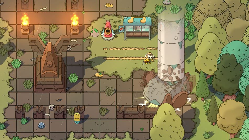 #3. The Swords of Ditto (iOS) بواسطة: Devolver