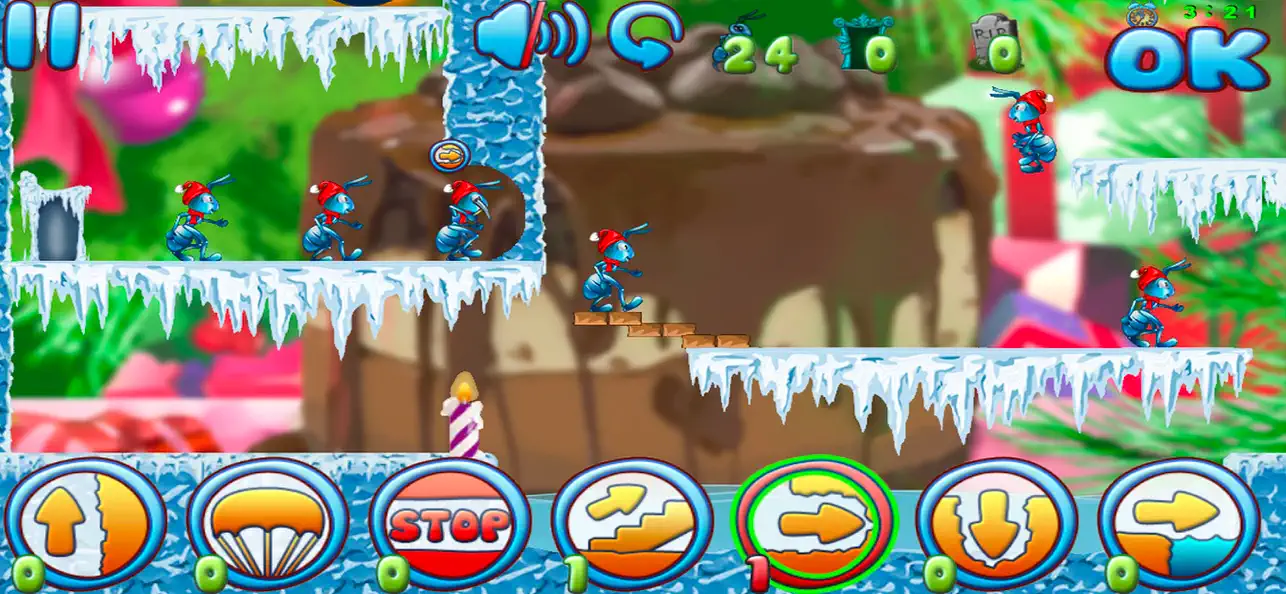 Winter Adventure Of Ants Screenshot 1
