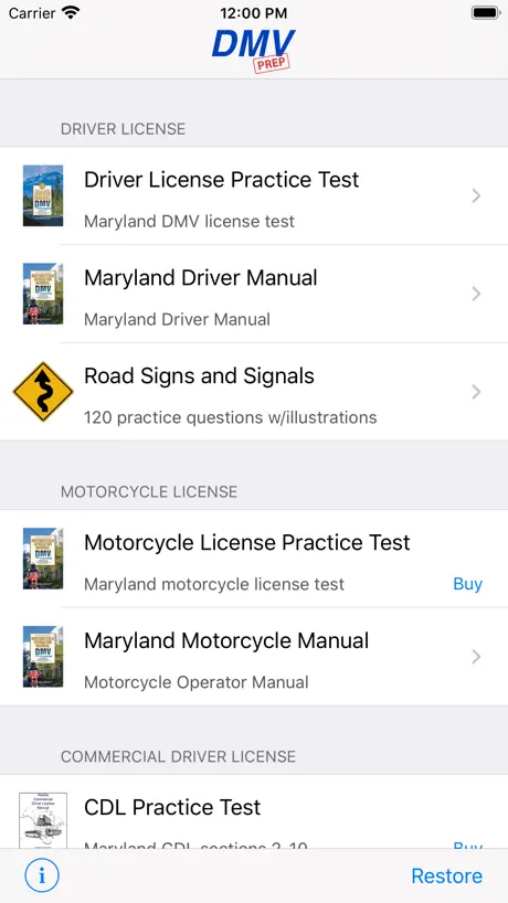 Maryland DMV Test Prep
