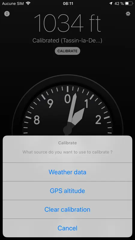 Altimeter X screenshot 2 of 3