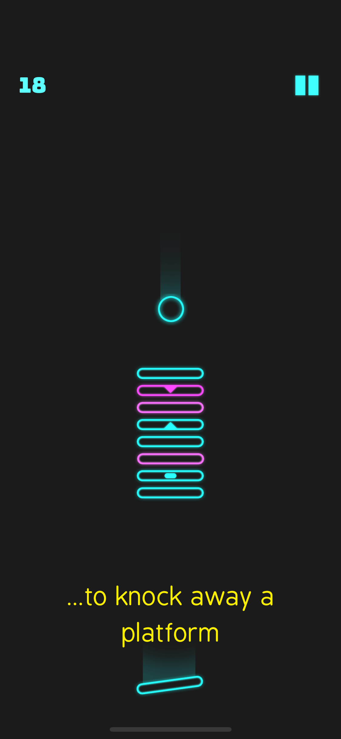 Neon Descent