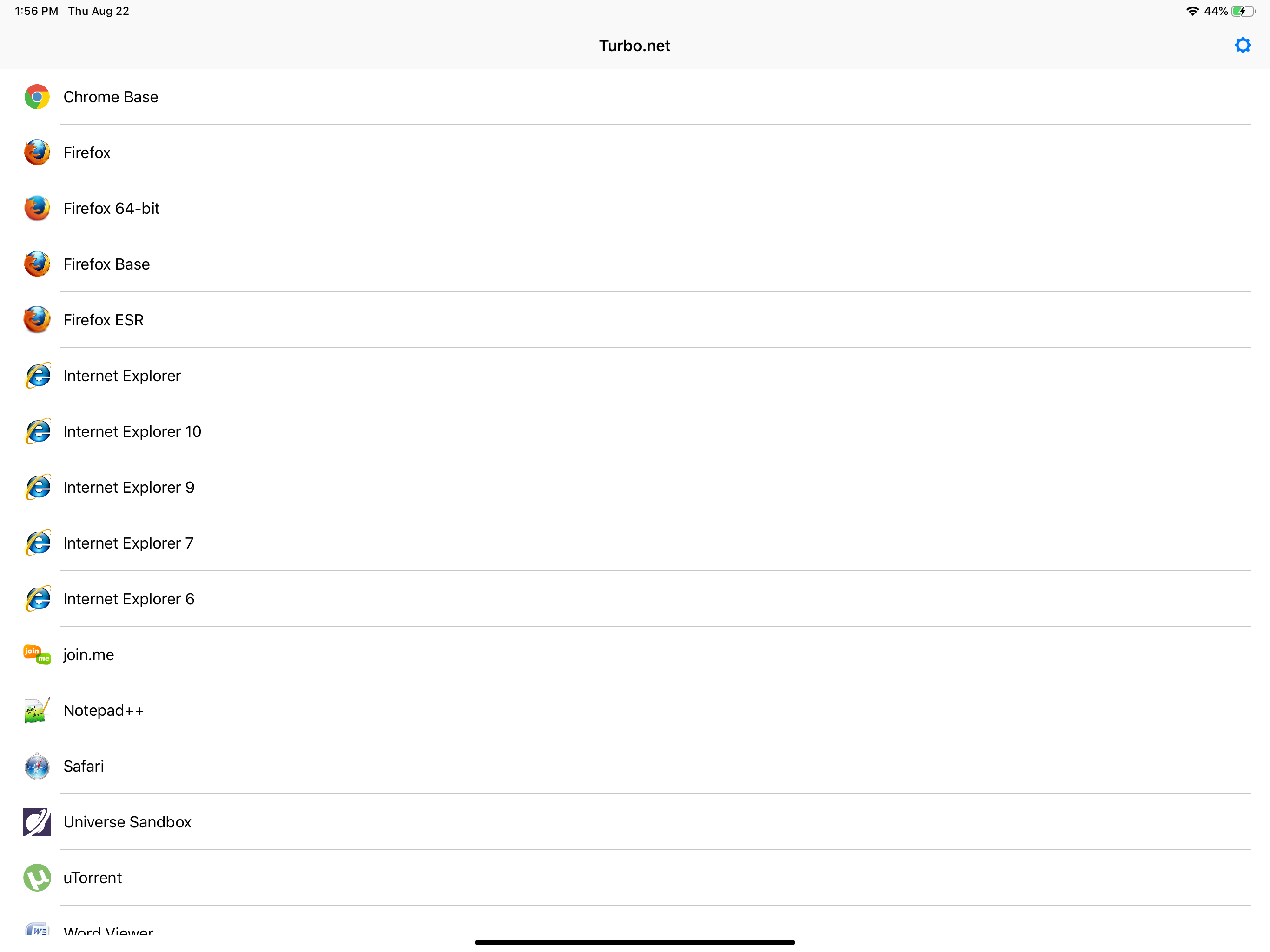 Turbo.net screenshot 6