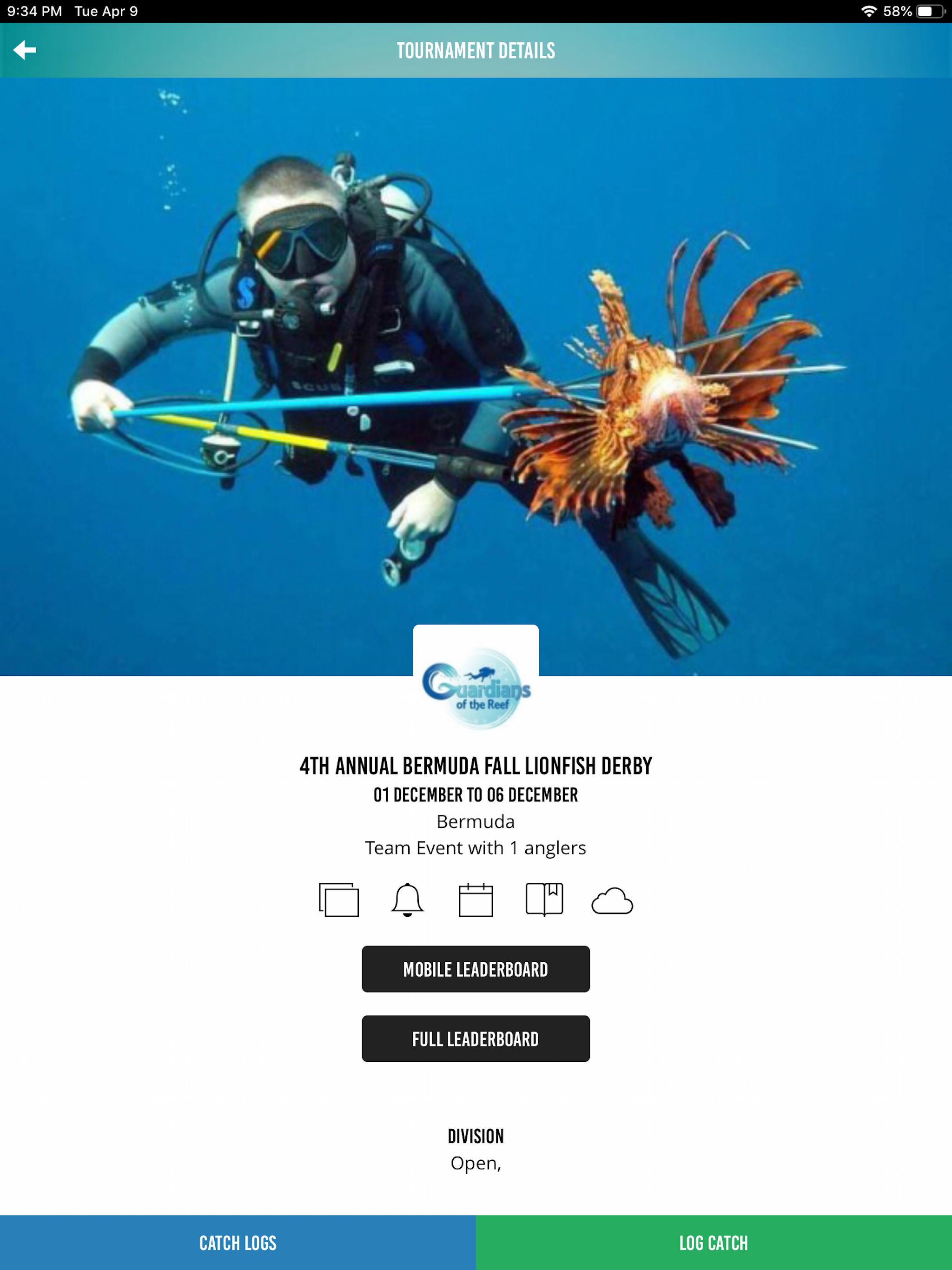 IAngler Tournament