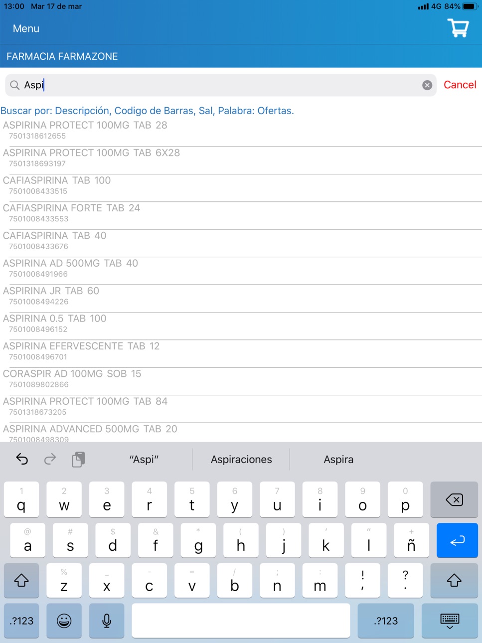 iPad screenshot