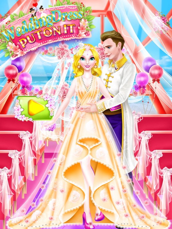Screenshot #4 pour Wedding Dress-Girl Makeup Game