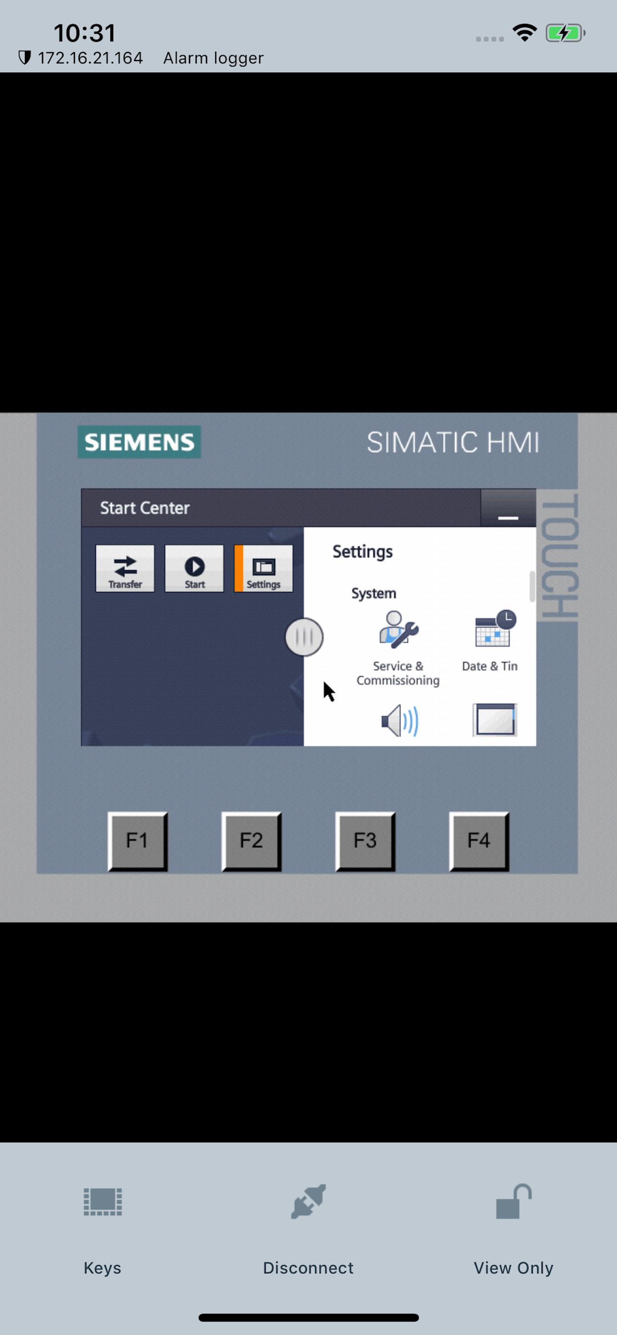 WinCC Sm@rtClient screenshot 7