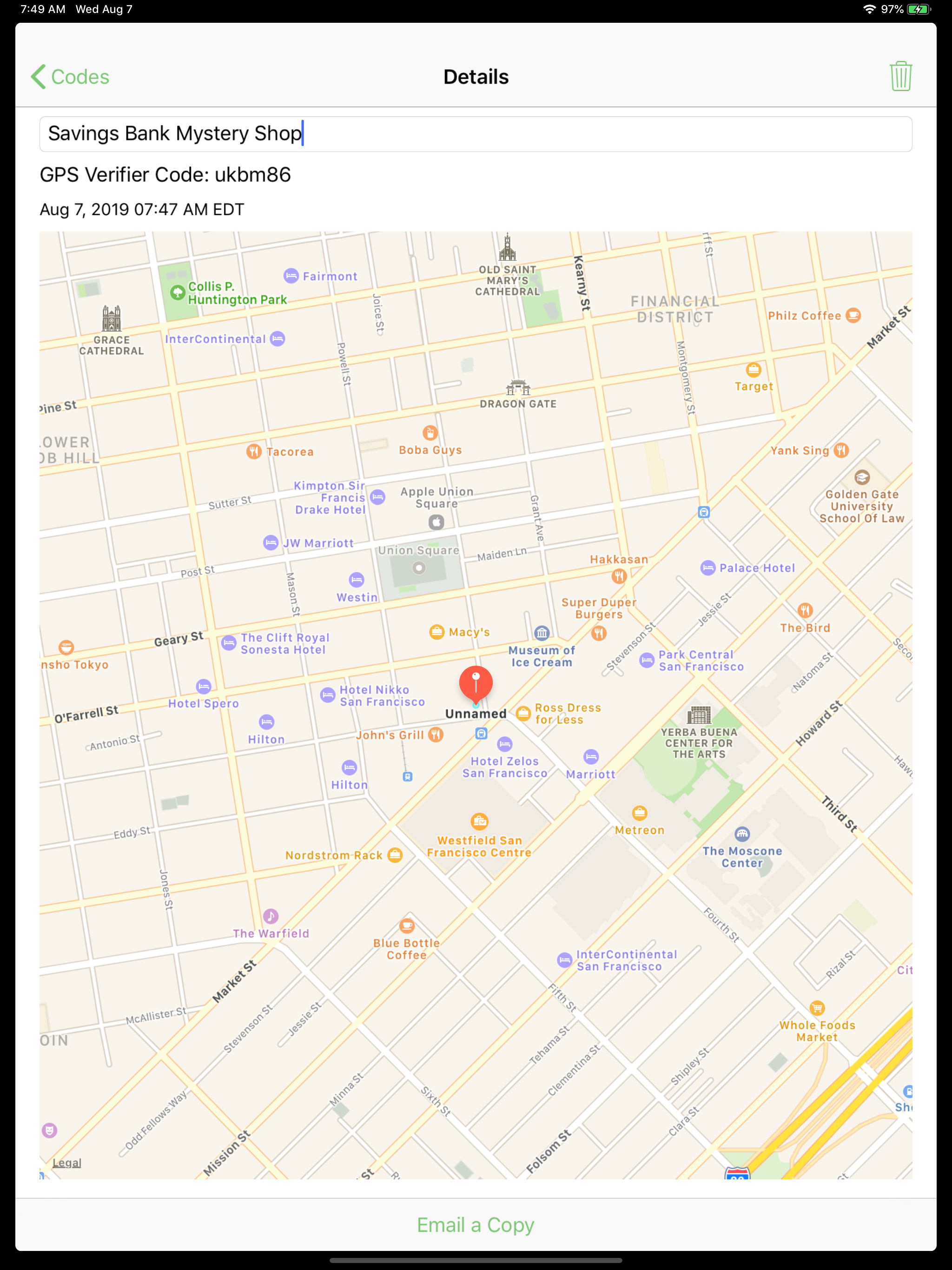 GPS Verifier