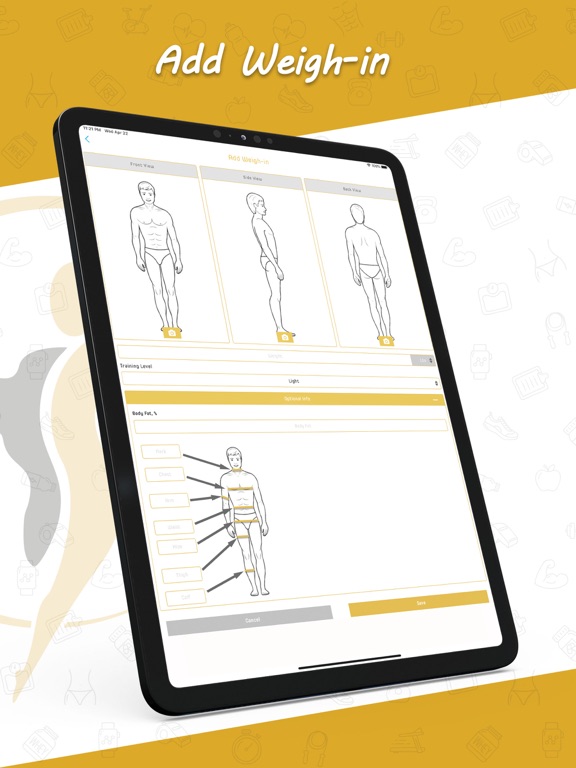 WebFitness: Live Workouts App iPad screenshot 5 - Health & Fitness app