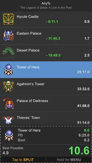 FramePerfect Speedrun Timer screenshot 1