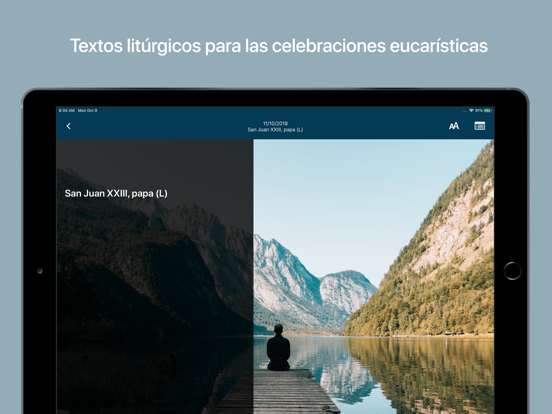 La Misa de Cada Día iPad screenshot 2 - Reference app