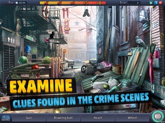Criminal Case iPad app afbeelding 2