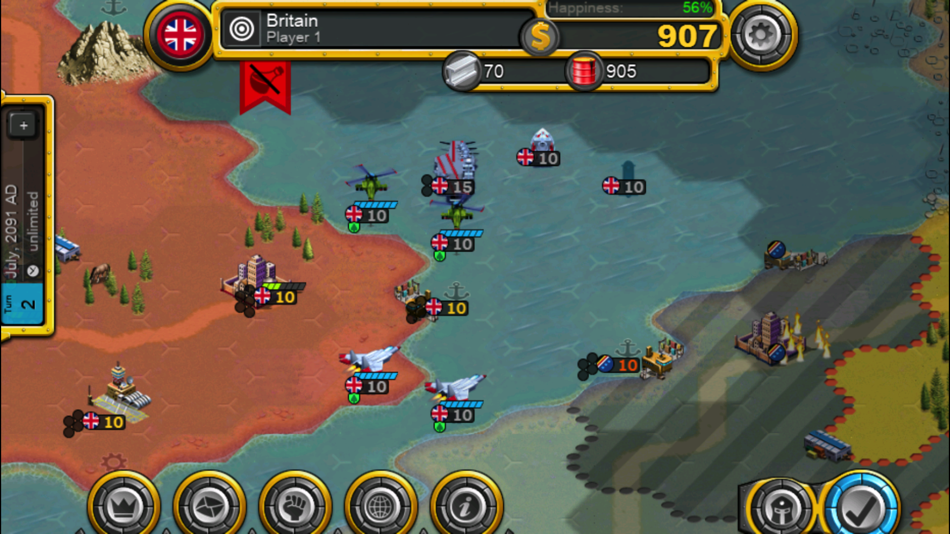 #6. Demise of Nations (iOS) di: Noble Master LLC