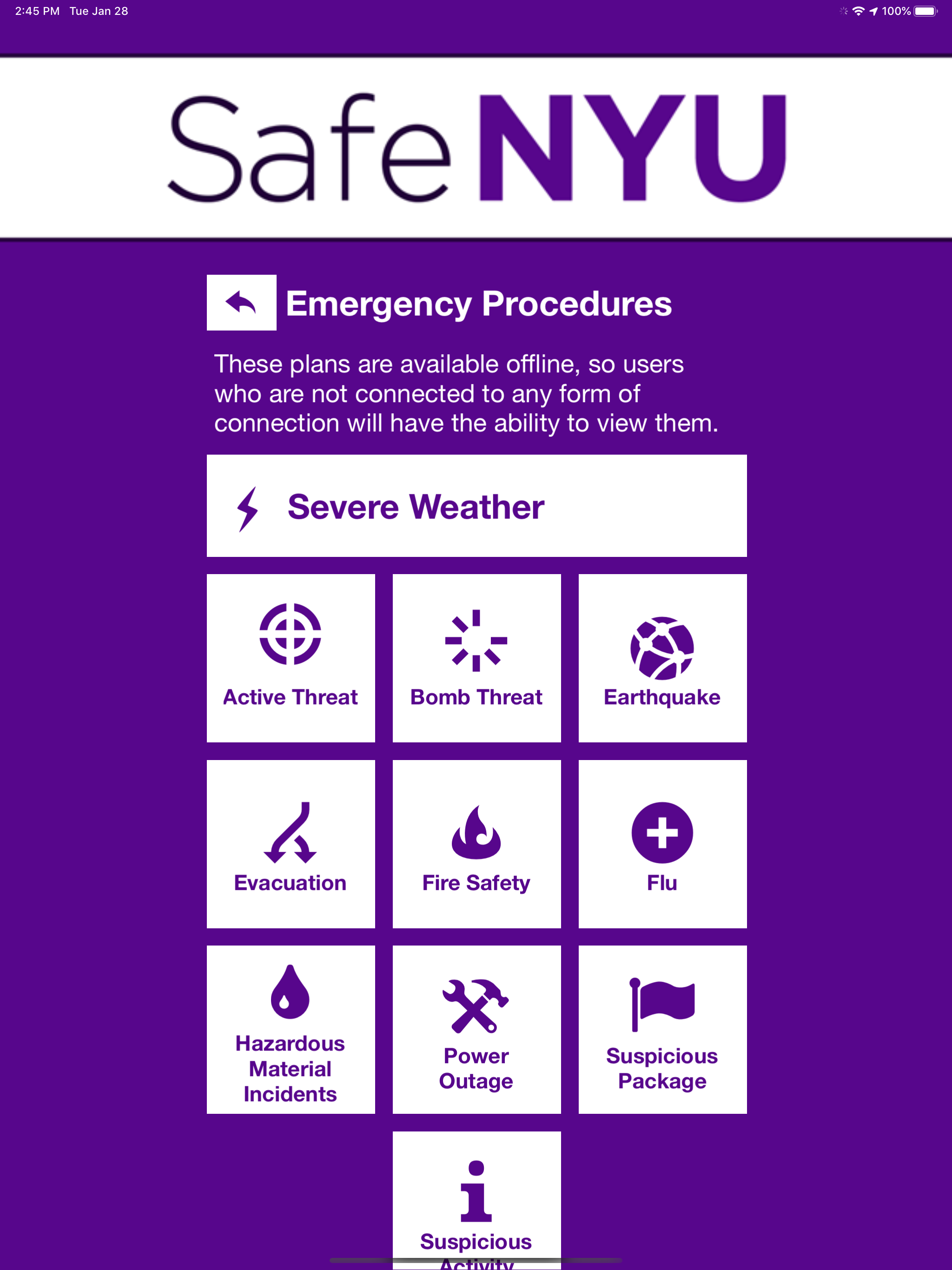 Safe NYU screenshot 17