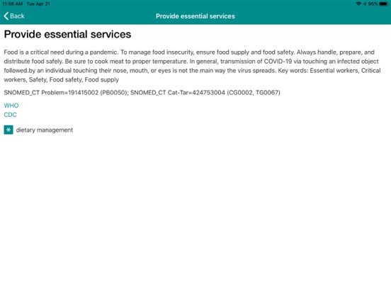 Screenshot #6 pour Omaha System Guidelines