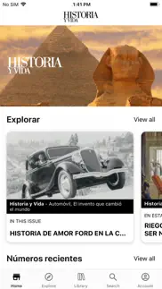 historia y vida iphone capturas de pantalla 1