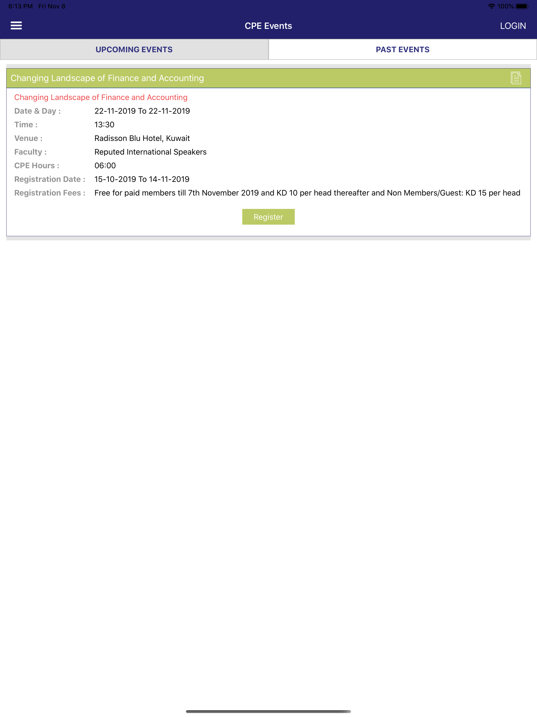 ICAI Kuwait screenshot 8