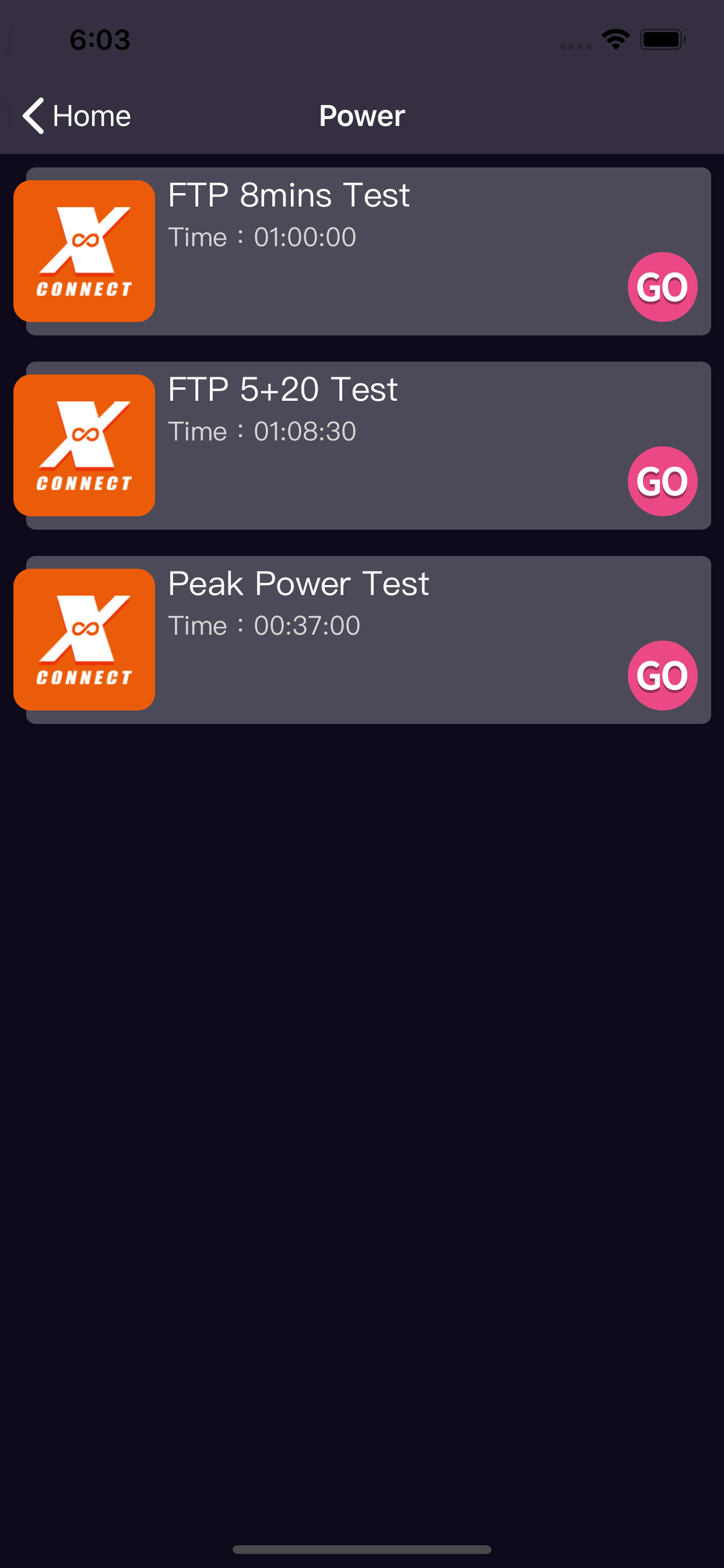 Xplova Workout screenshot 3