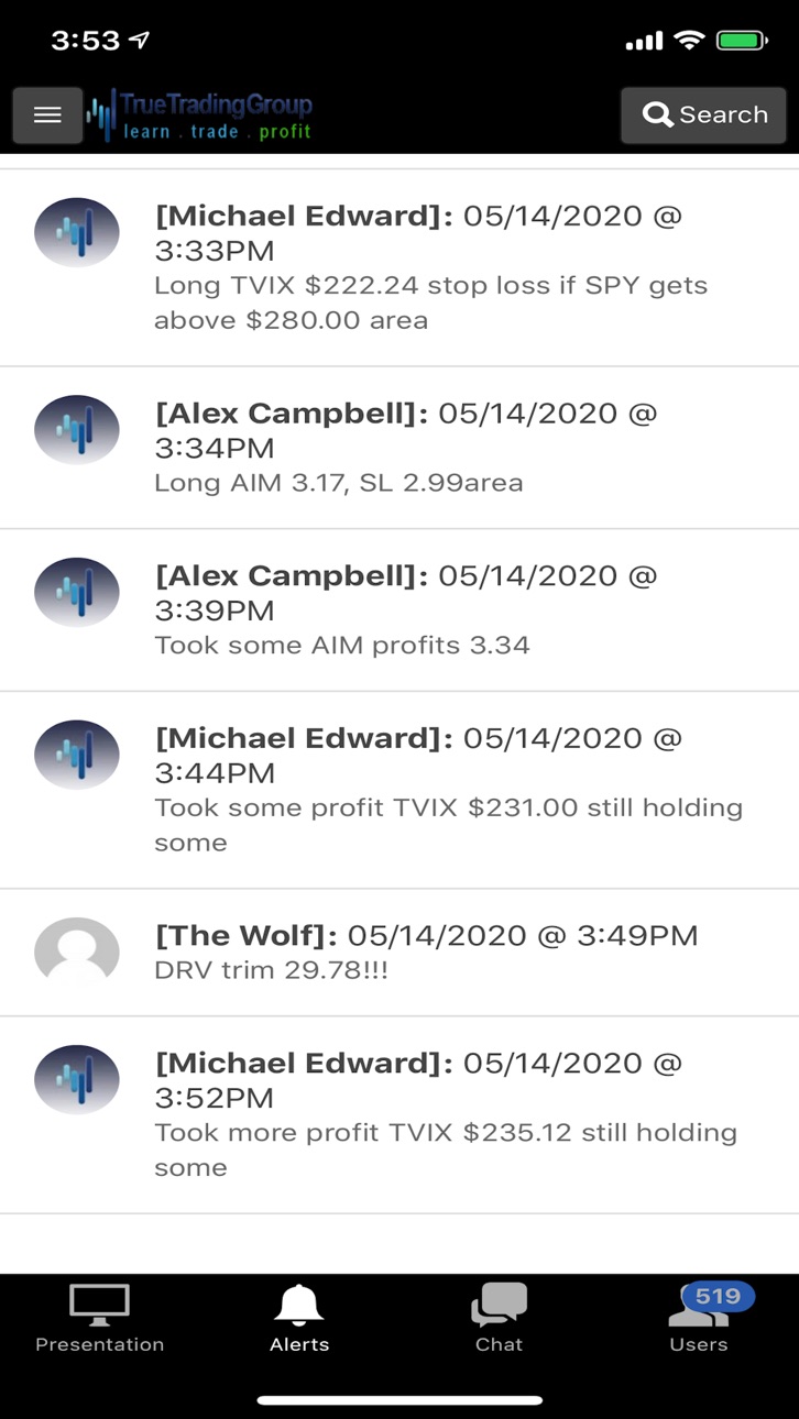 iPhone screenshot