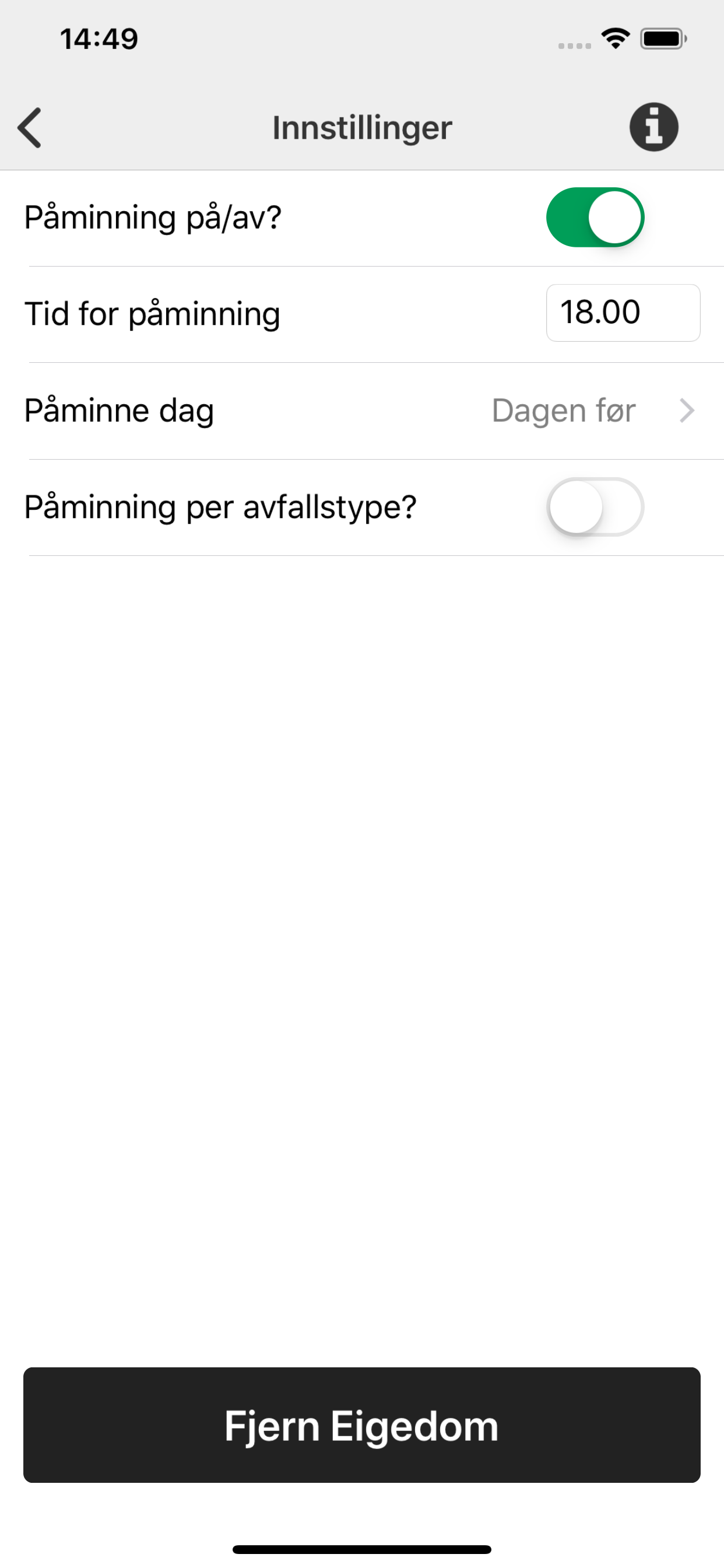 NoMil Tømmeplan screenshot 5