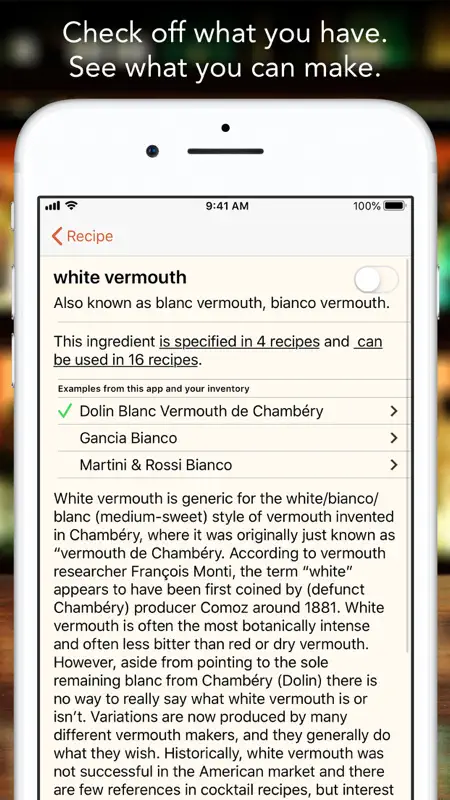 Martin’s Index of Cocktails screenshot 4 of 5