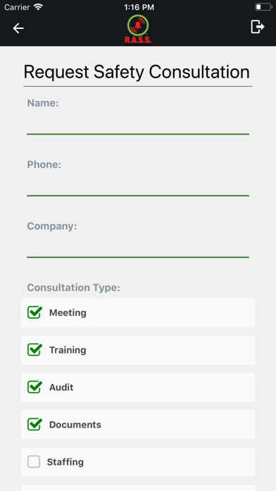 Rapid Alert Safety System Screenshot 7 of 8