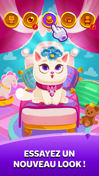 Screenshot #2 pour Bubbu Jewels - Merge Puzzle