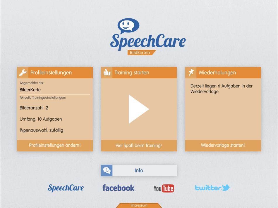 SpeechCare - Bildkarten - 1.6 - (iOS)