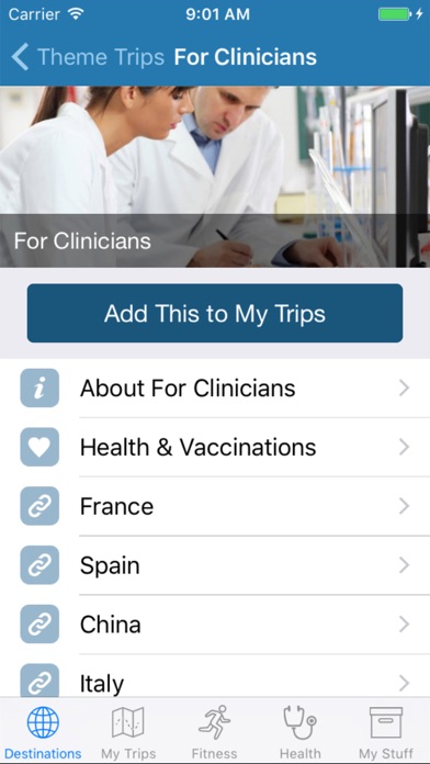 My Travel Health screenshot 5