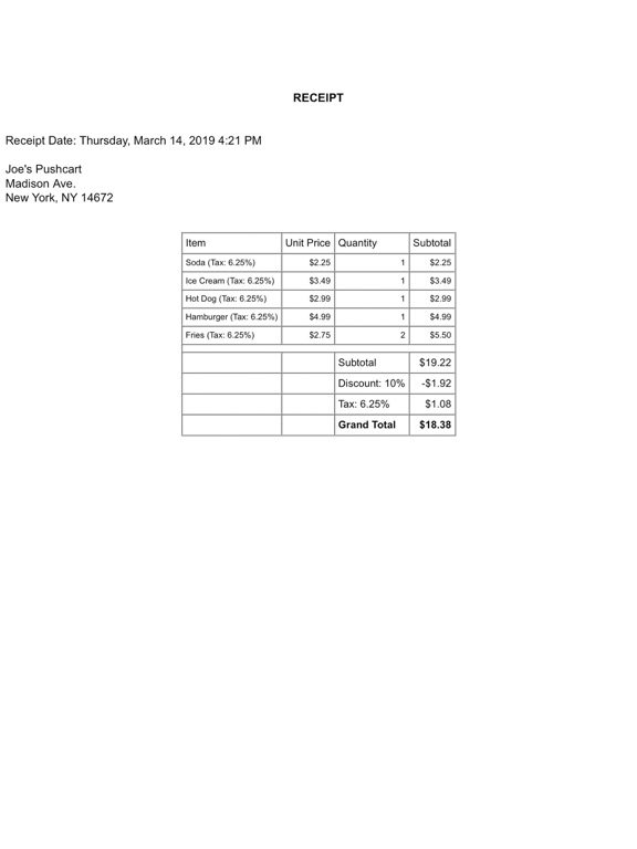Cash Register Express iPad screenshot 6 - Business app