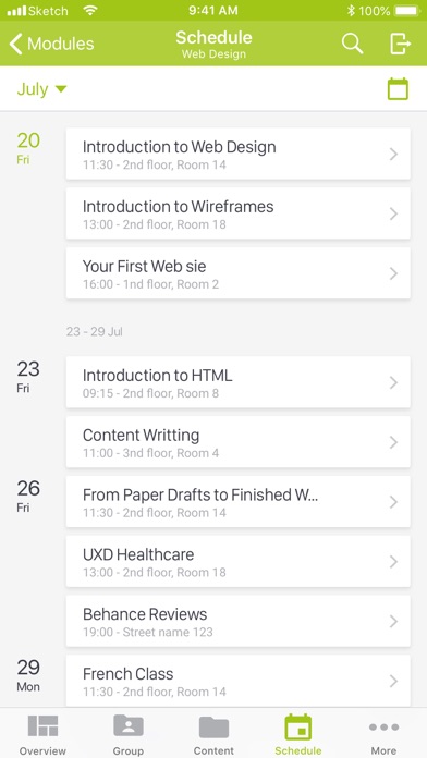 Screenshot #3 pour WEKA myEvents