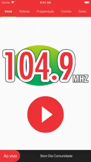 rádio constantina fm 104.9 iphone screenshot 1