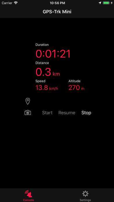 GPS-Trk Mini Screenshot