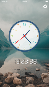Speaking Clock - tell the time screenshot
